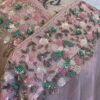 Sopura pure muslin saree karchupi work with blouse piece - Image 7