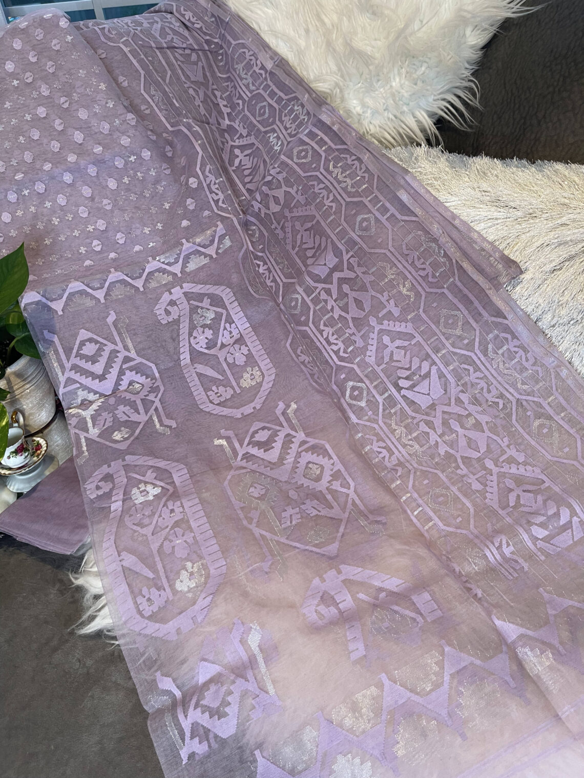 Bangladeshi Authentic Jamdani Saree