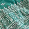 Pure tussar silk kantha stitch saree with blouse piece - Image 3