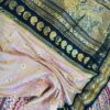 Pure silk handloom Gadwal saree with blouse piece - Image 2