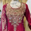 Handwoven 80 count jamdani suits with heavy karchupi work -Size 38 - Image 2