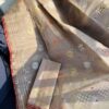 Handwoven half silk  jamdani 80 count with blouse piece - Image 2