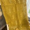 Handwoven half silk 84 count jamdani saree with blouse piece - Image 3